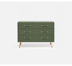 Alene dresser with three drawers in green from Made Goods