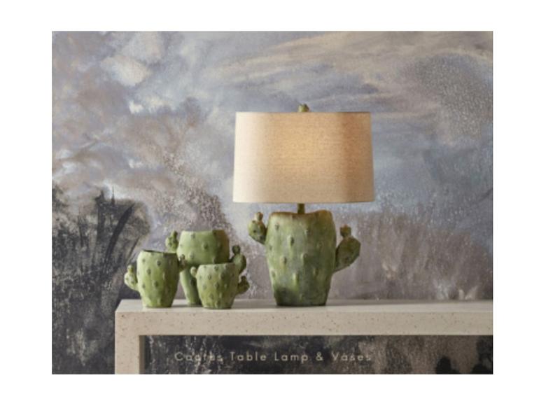 Currey & Company Cactus Lamp