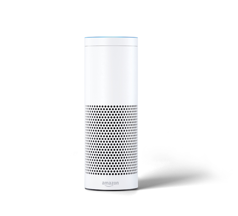 The Amazon tap in white