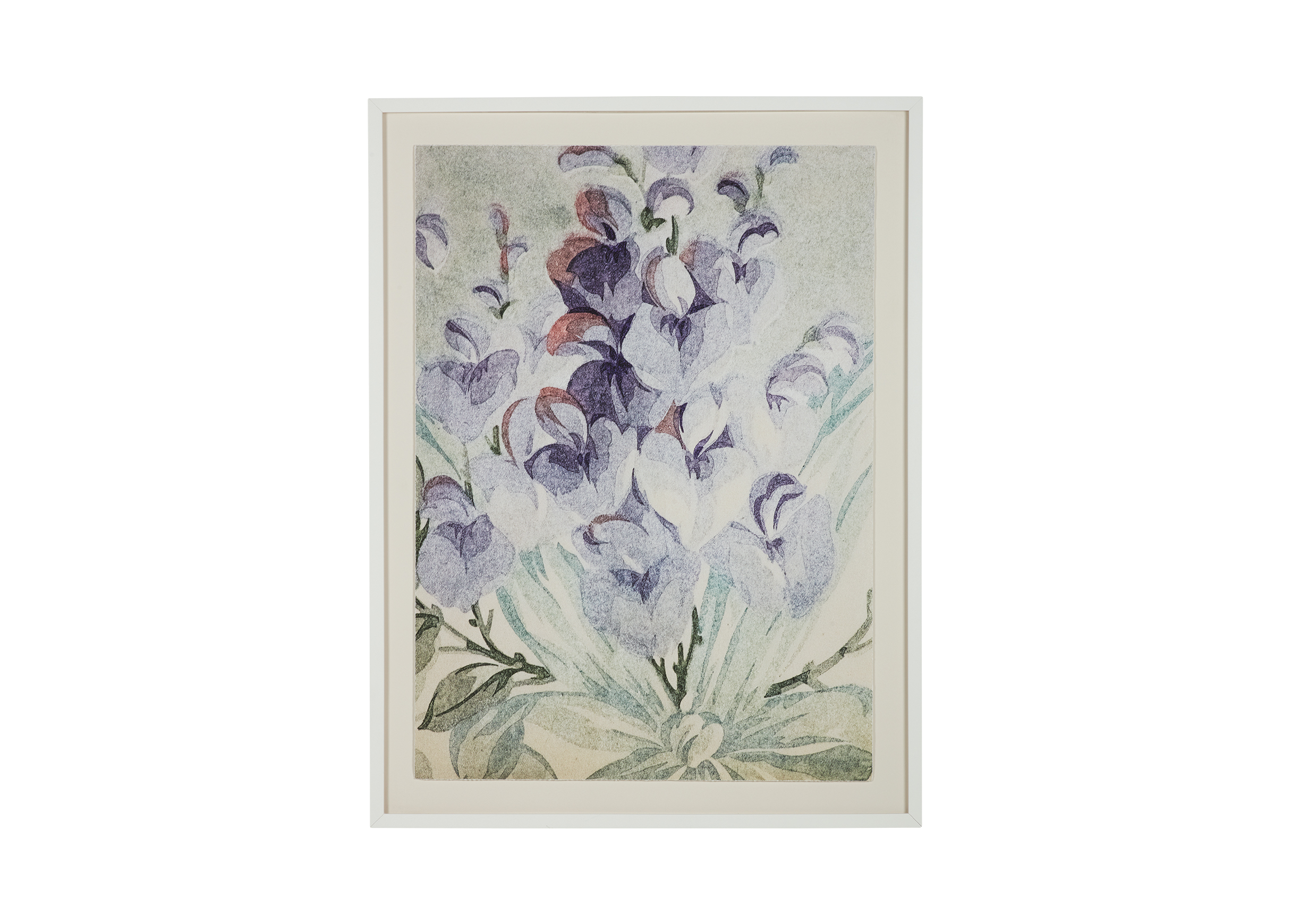 3 Ethan Allen Vintage Textile Art Collection Lilacs I