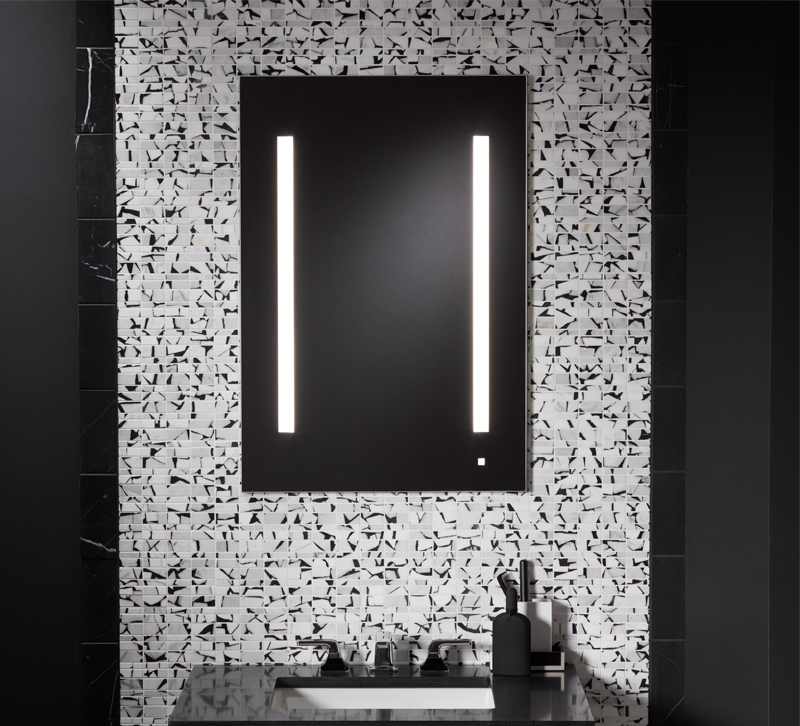 AiO Wall Mirror with LED lights from Robern