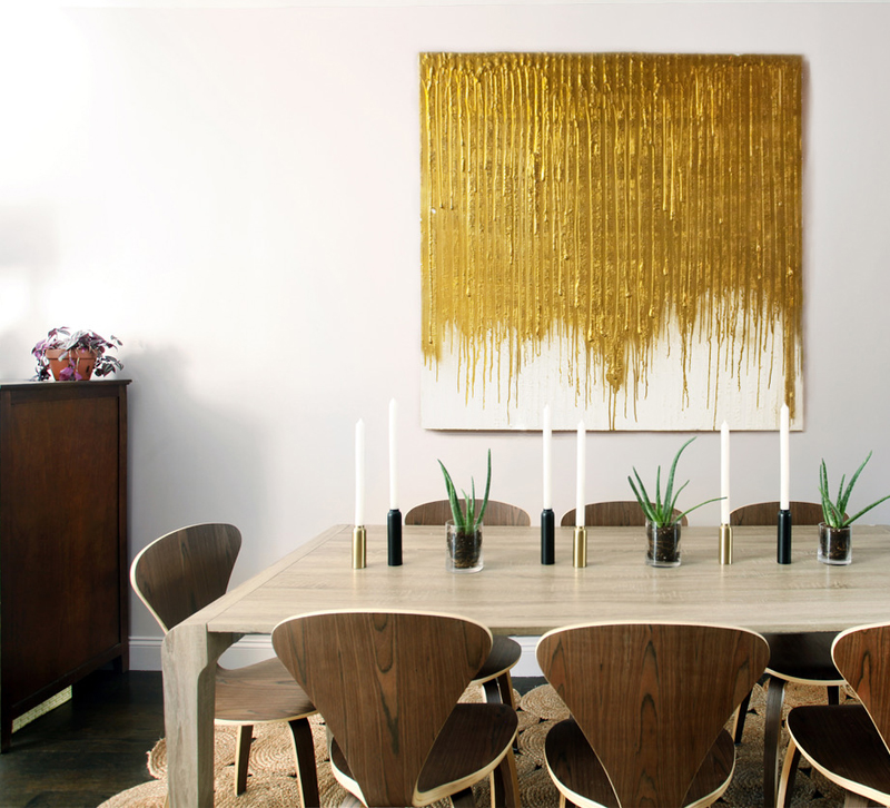 Dining room designed by AphroChic