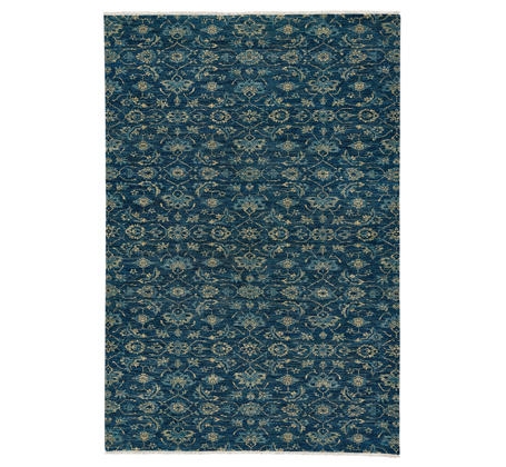 Capel Rugs moody blue sapphire rug