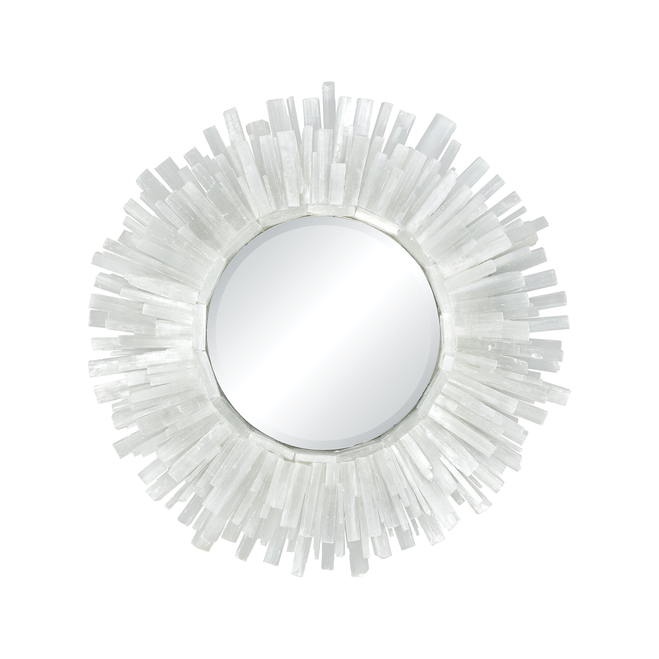 Mirror with crystals along the edges from Dimond Home