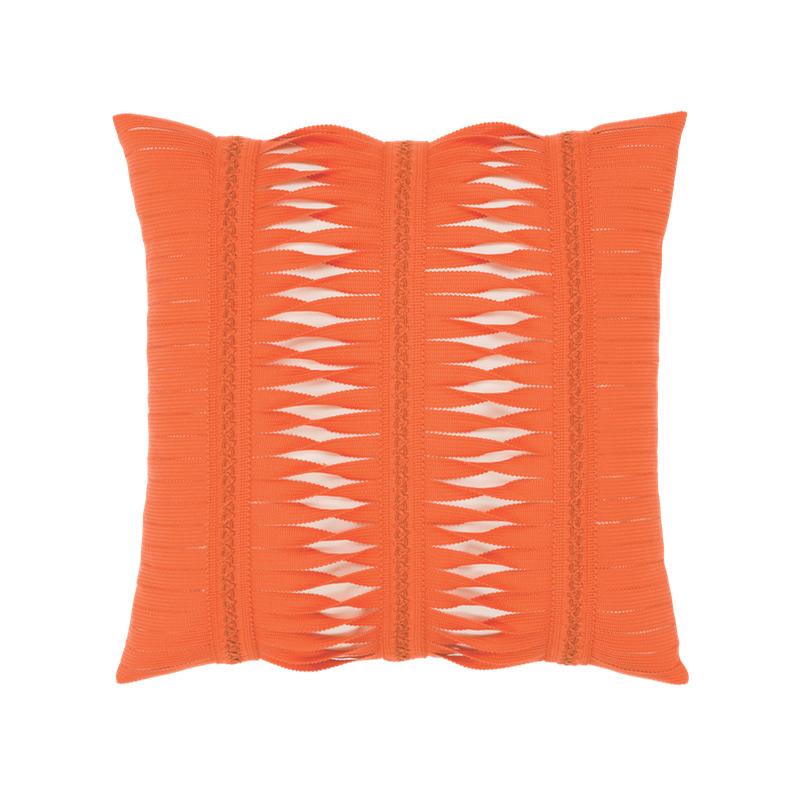Gladiator Coral pillow from Elaine Smith