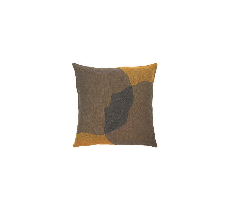 ethnicraft overlapping dots pillow