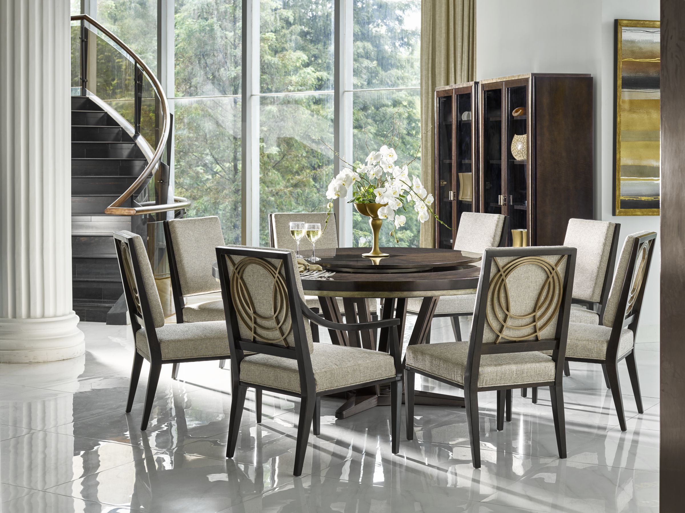Fine Furniture Design Deco Le Cercle dining room table