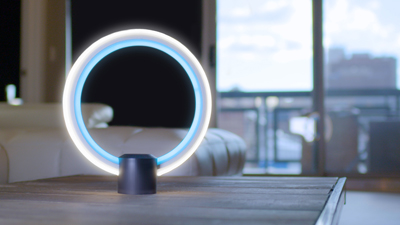 C by GE circular Led Lamp with blue and white rings