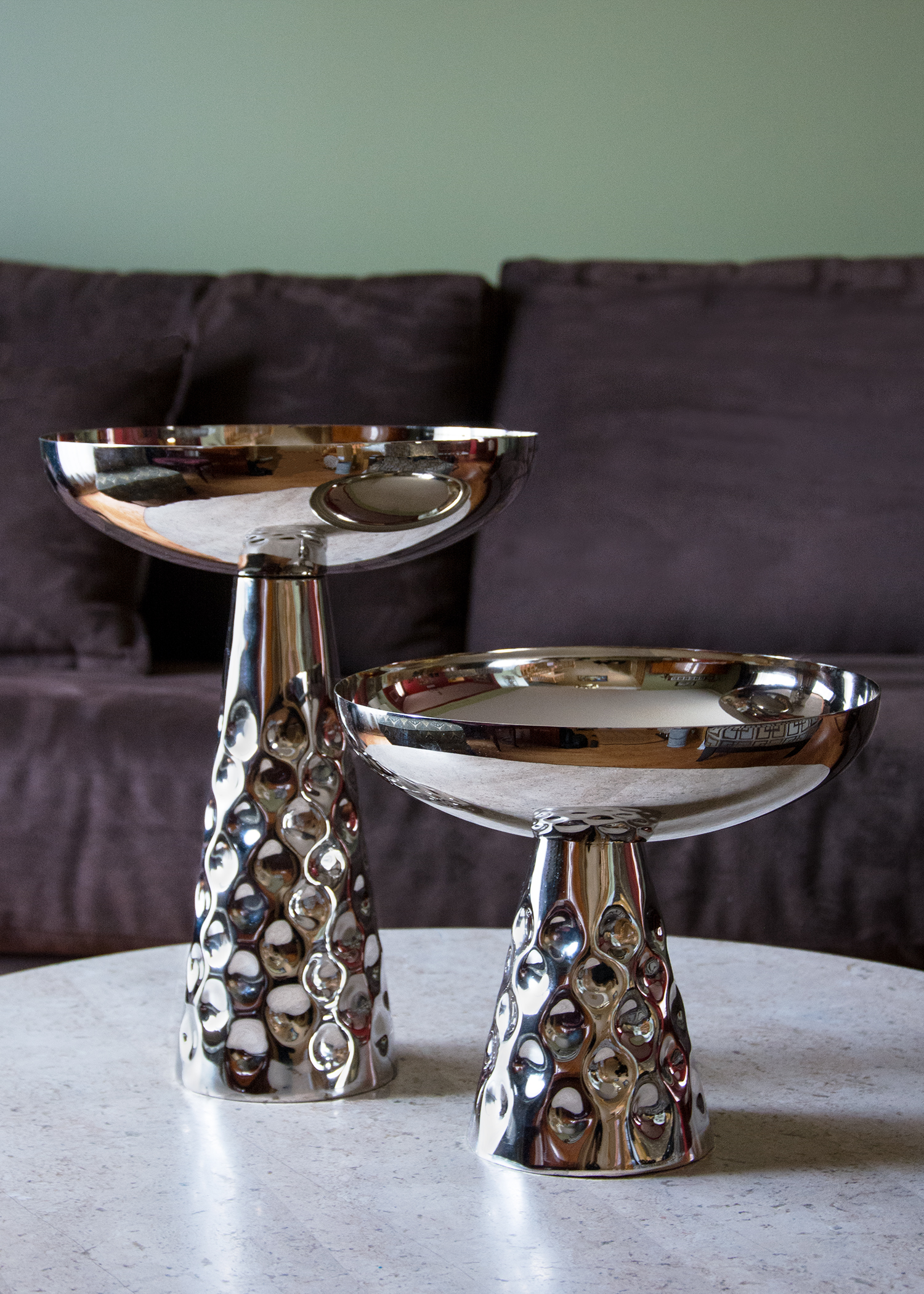 pedestal bowls