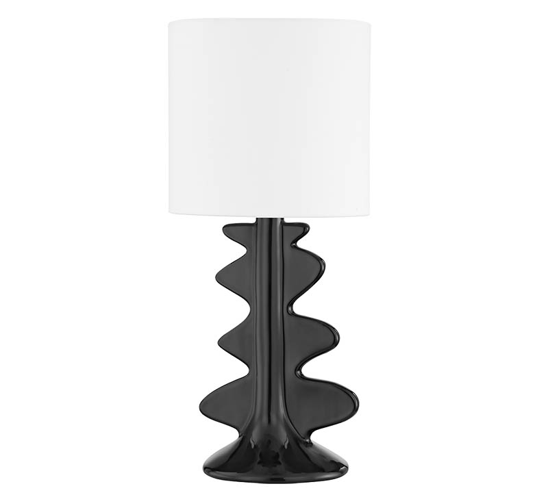 The Liwa Lamp by Mitzi in black