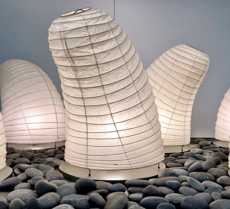 Noguchi's paper table lanterns