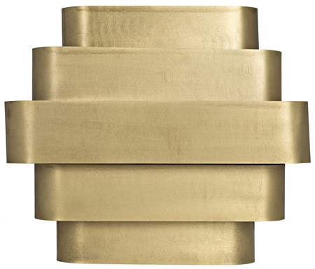 Baas sconce in brass from Noir Furniture