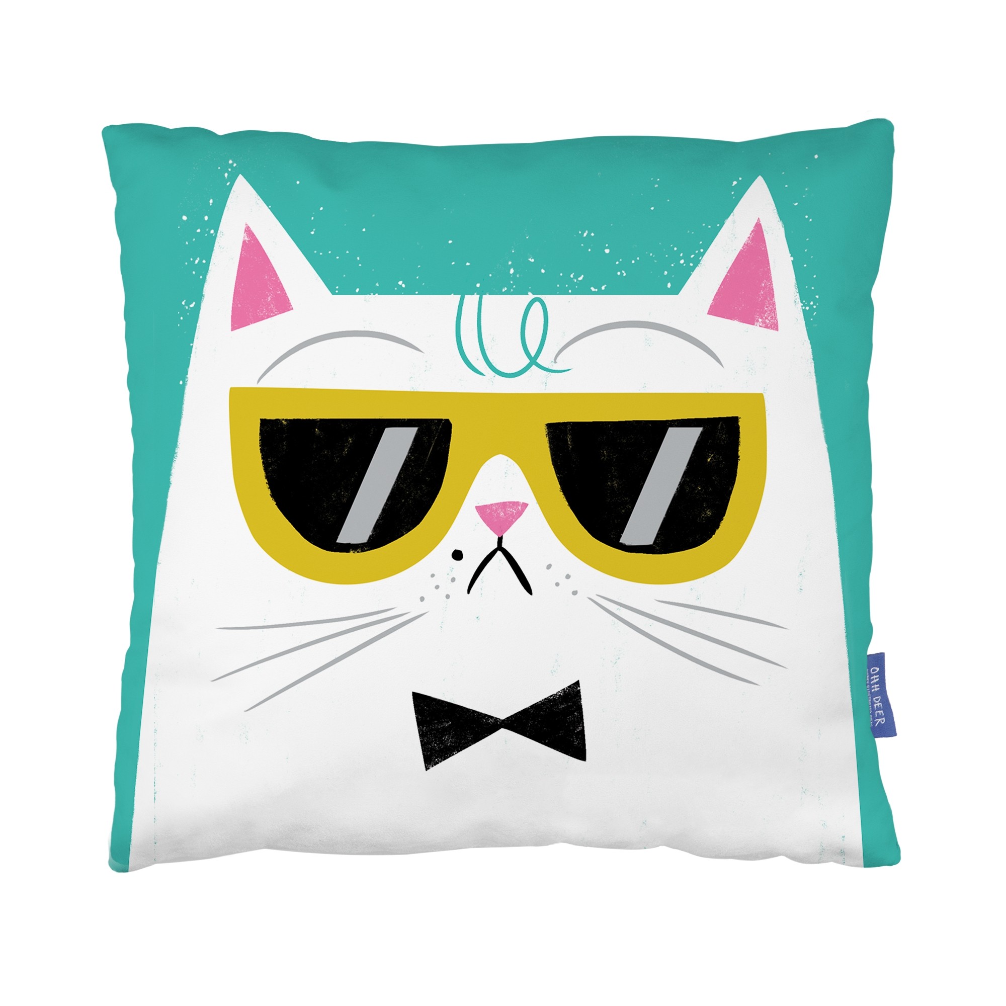 Ohh Deer Cool cat pillow