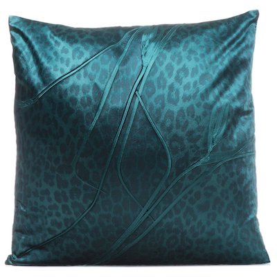 Bengal pattern pillow.