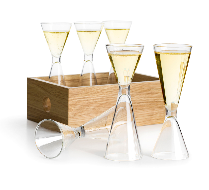 Shot/Wine glass due box set from Sageform