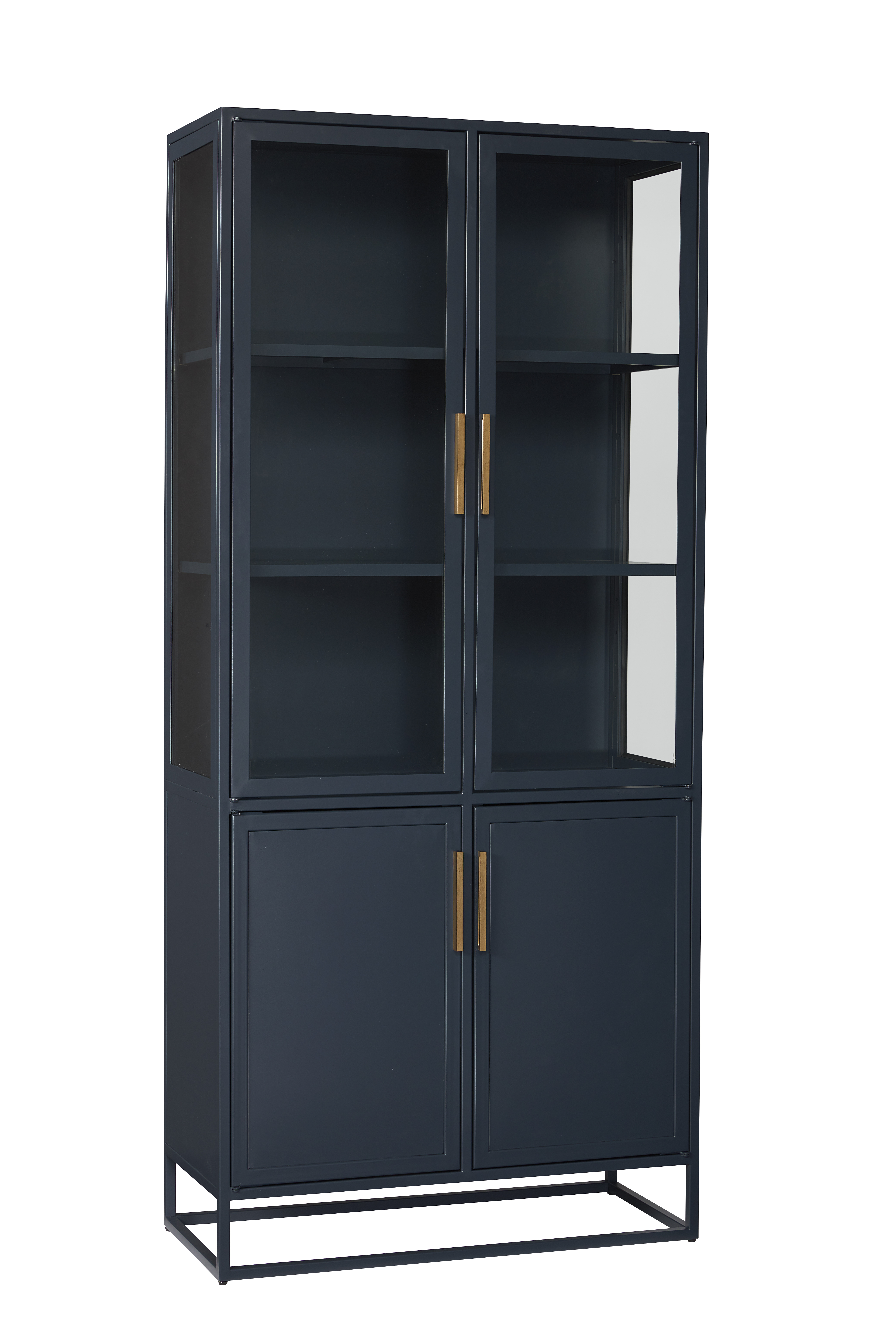 Universal Getaway Santorini Tall Metal Kitchen Cabinet