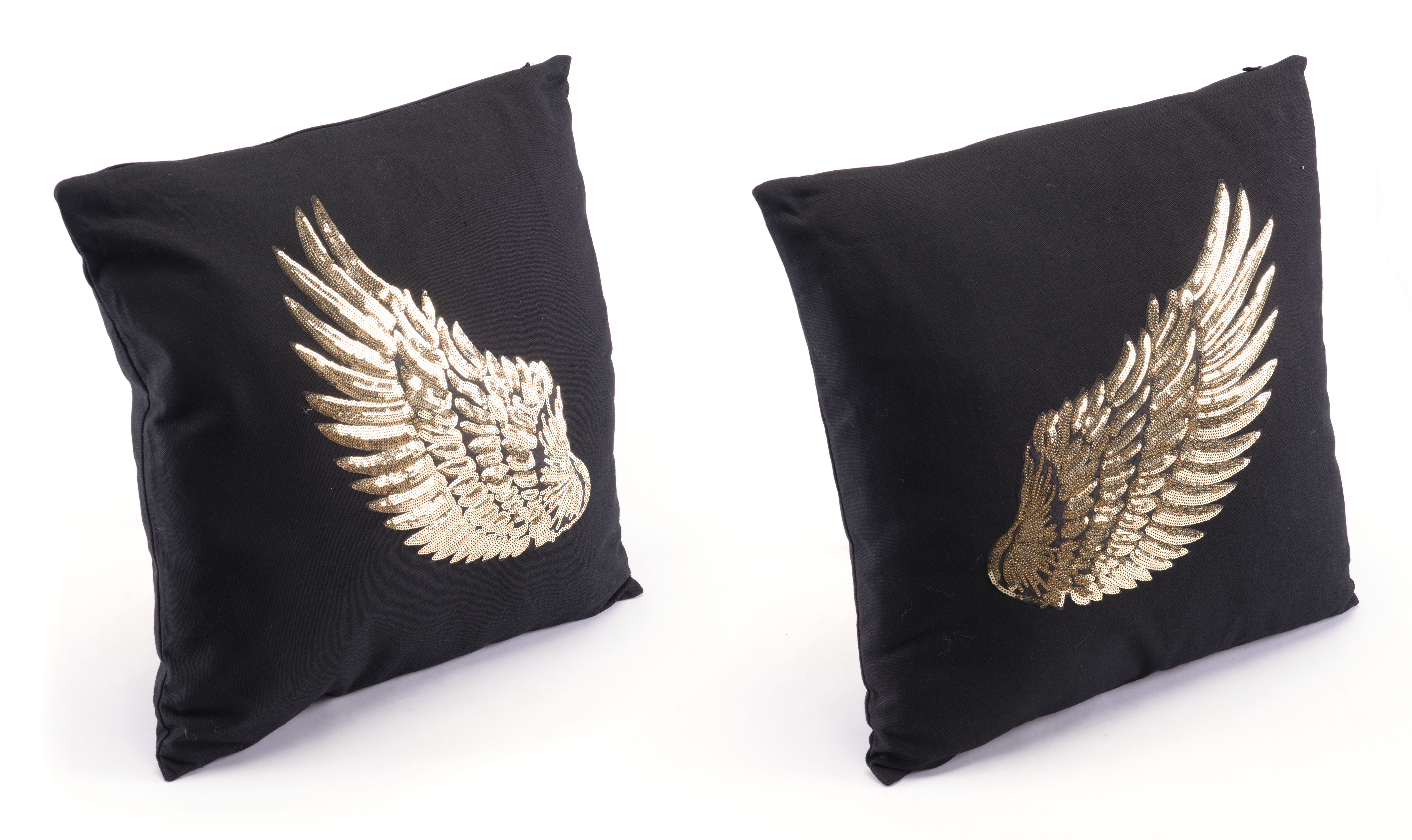 Zuo Modern Metallic Wings pillows