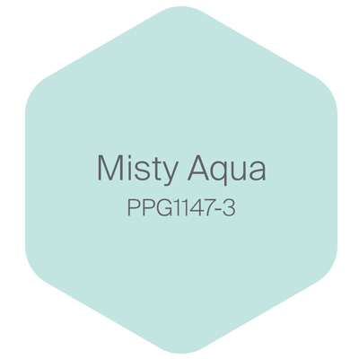 misty aqua