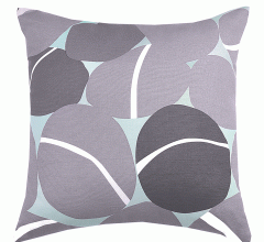 Kate Nelligan Fish Ribbon Printed Outdoor Pillow