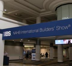 The inside lobby of the International Builders Show