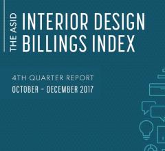 American Society of Interior Designer's logo for the fourth quarter billings index