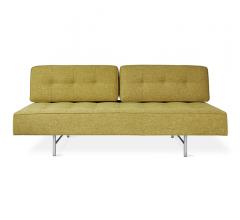 Bedford Sleeper Lounge in Bayview Dandelion fabric from Gus Modern