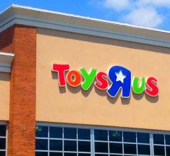 Exterior of a Toys R Us store