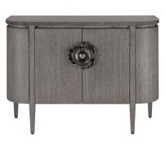 Gray dresser from Currey & Co.