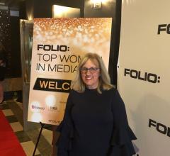 Diane Vojcanin at the 2018 Folio Top Women in Media award ceremony