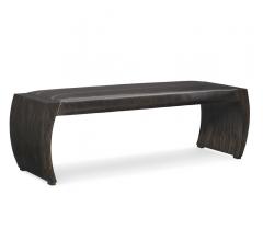 Lydden Cocktail Table with leather top from Fine Furniture Design