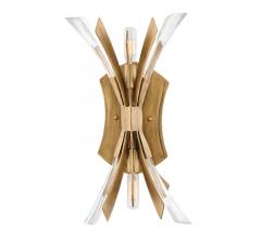 Vida Sconce in Brushed Gold from Fredrick Ramond