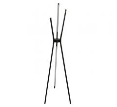 LED Floor Lamp with three legs, two in black and one in silver from Dainolite