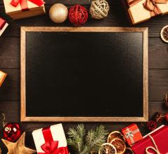 Pexels blackboard holidays presents