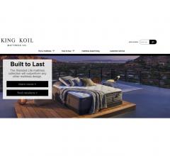 King Koil site