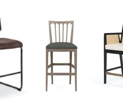 traditional and modern bar stools