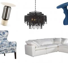 High Point Market Black, White and Blue Trends