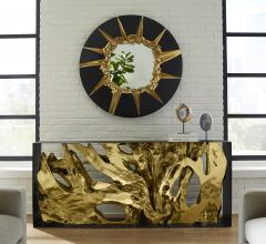 Black and Gold Mirror by Phillips Collection