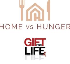 gift for life, home vs. hunger