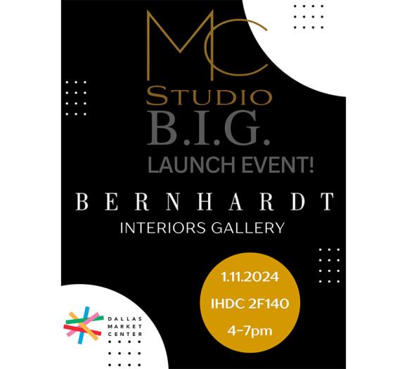 MC studio launch event for Bernhardt Furniture