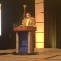 ALA Conference Chair, Quoizel's Rick Seidman, addressing the crowd. 