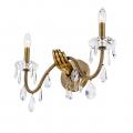The unique Venere Collection from Kalco is crafted in cast solid brass with clear Firenze crystal drops and bobeches. IHFC H232. www.kalco.com