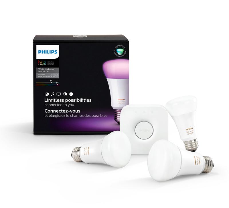 LED bulbs from Philips Hue collection