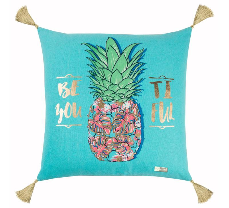 Rizzy Home Simply Southern Pineapple Pillow