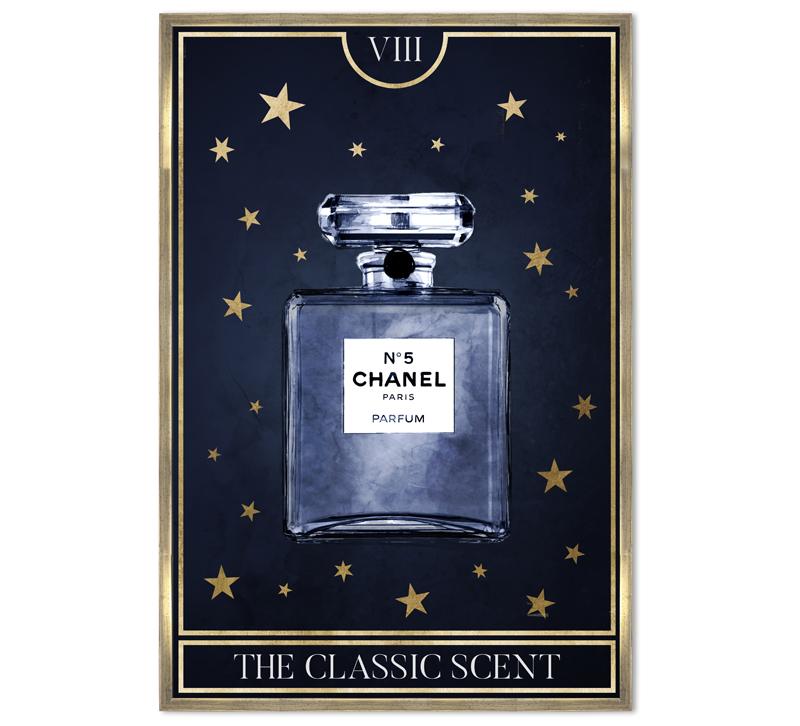 Olive Gal Chanel perfume art 