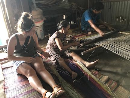 Vietnam mat weaving