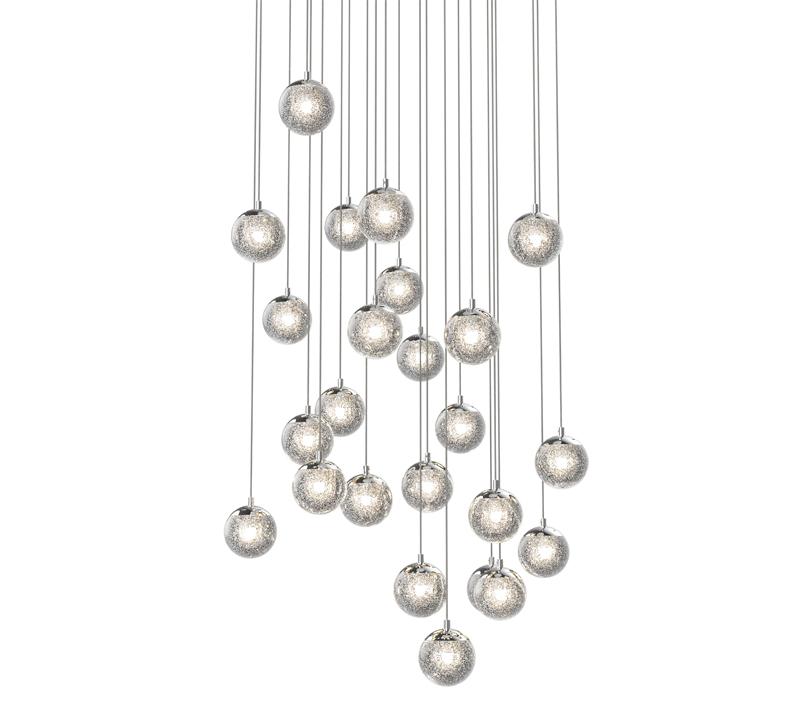 Sonneman-Champagne-Bubbles-LED-Pendants