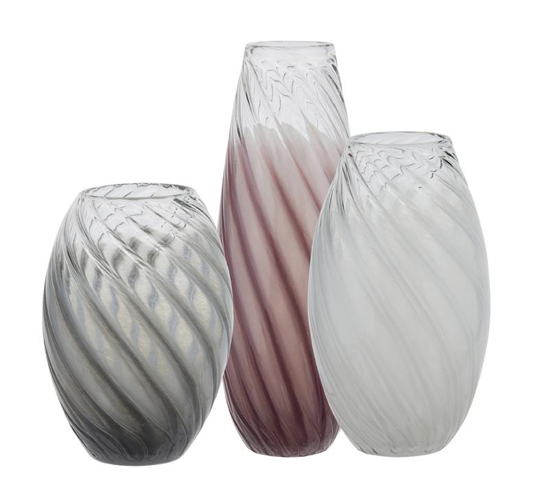 Viterra Spiral Collection vases
