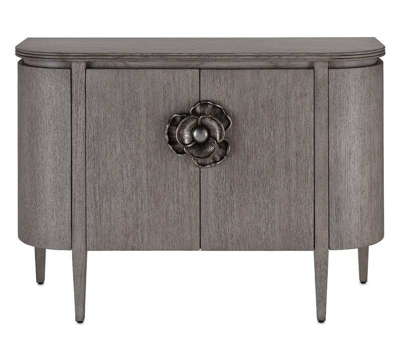 Gray dresser from Currey & Co.