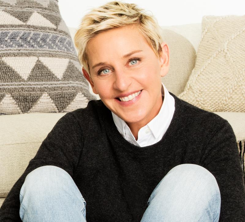 Ellen DeGeneres headshot Generation Lighting 