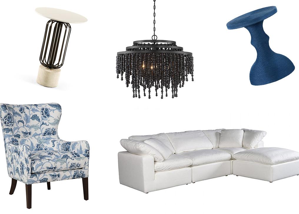 High Point Market Black, White and Blue Trends